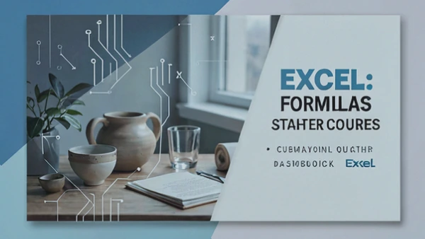 Advanced Excel: Formulas and Dashboards — Starter — Quick Start