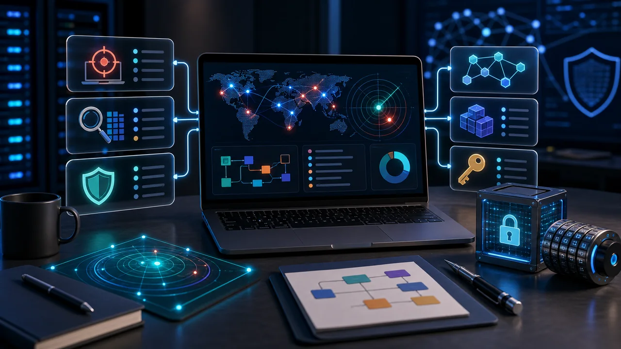 Penetration Testing, Threat Hunting, and Cryptography