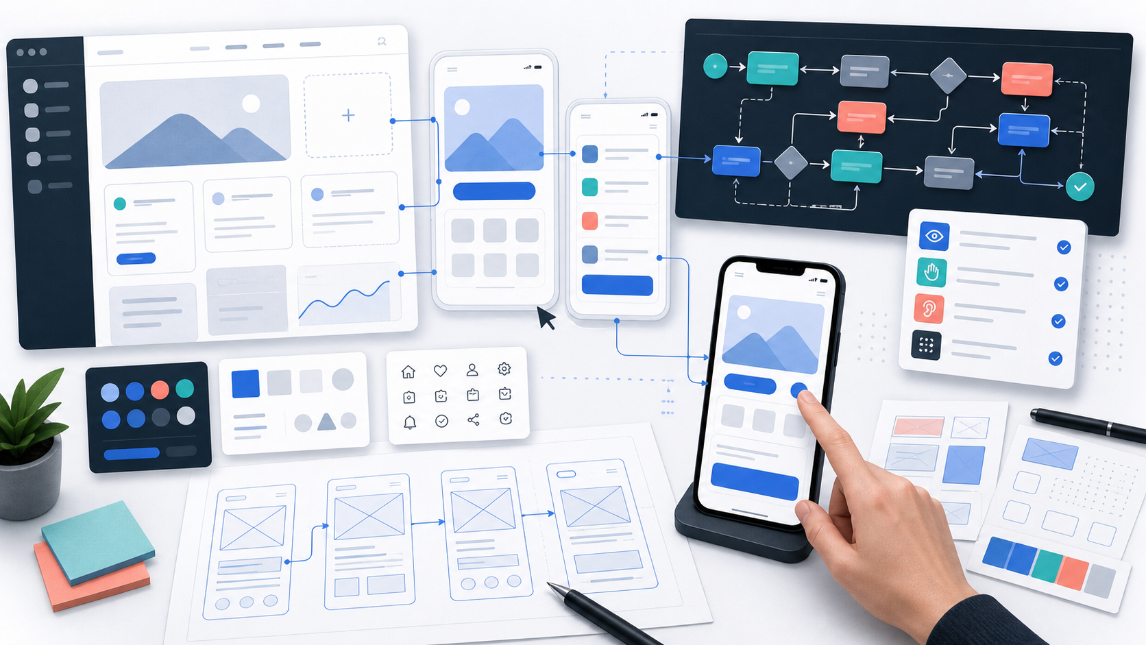 UI/UX Design: Blueprint — Projects and Templates